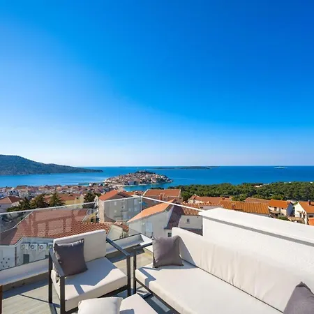 Luxury Two-Floor Apartment With Private Heated Pool On Terrace And Sea View 4 * 普利莫顿