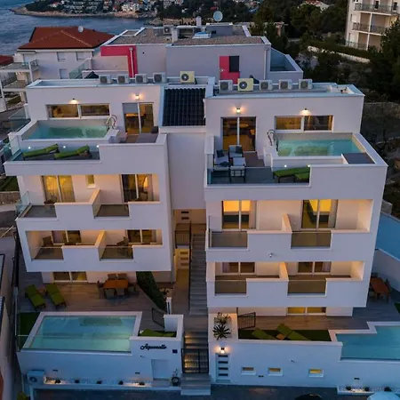 Luxury Two-Floor Apartment With Private Heated Pool On Terrace And Sea View 4 公寓