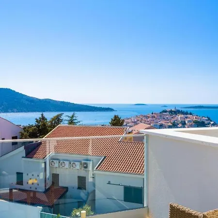 公寓 Luxury Two-Floor Apartment With Private Heated Pool On Terrace And Sea View 4 *